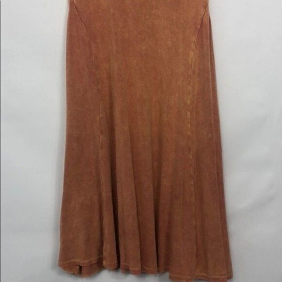 Altar’d State Salmon Stonewashed Sleeveless Tunic - Picture 4 of 9